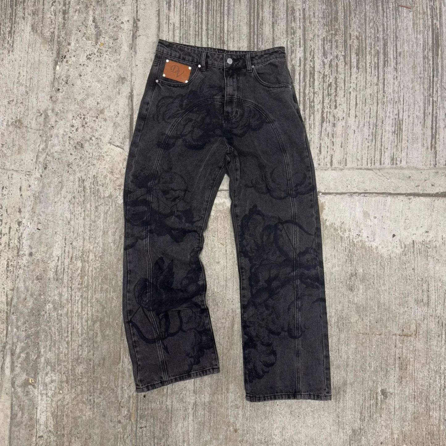ANGEL JEANS-BLACK-Coordom