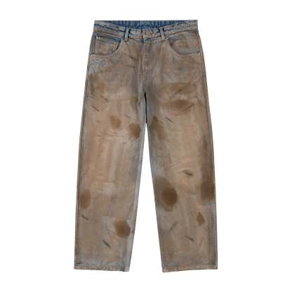 "koi fish v2" denim mud wash-Coordom