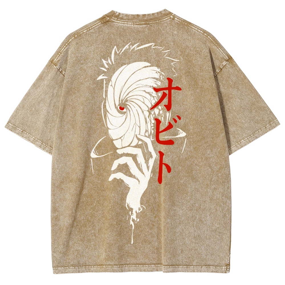 Naruto Unisex Fit Washed T-Shirt 2504009778-Coordom