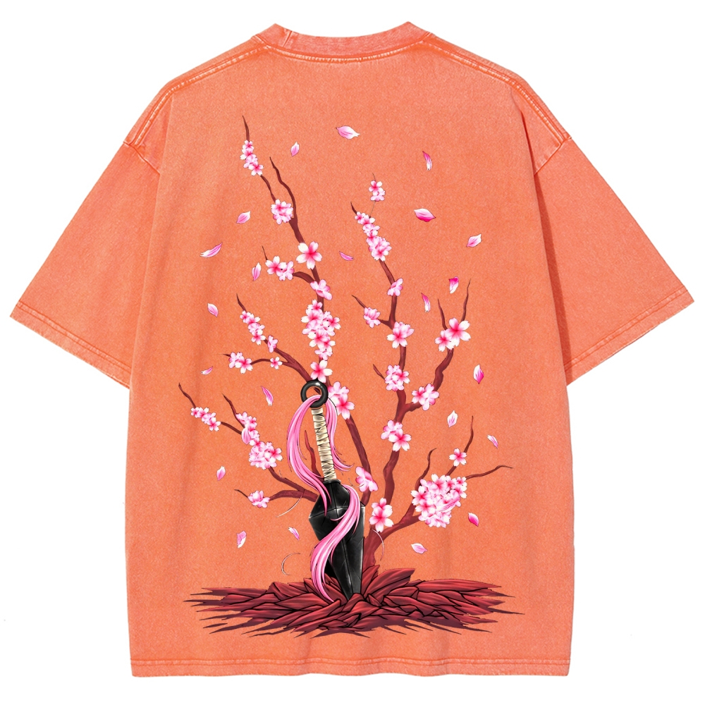 Naruto Unisex Fit Washed T-Shirt 2507030119-Coordom