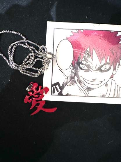 Red“Gaara”love necklace-Coordom