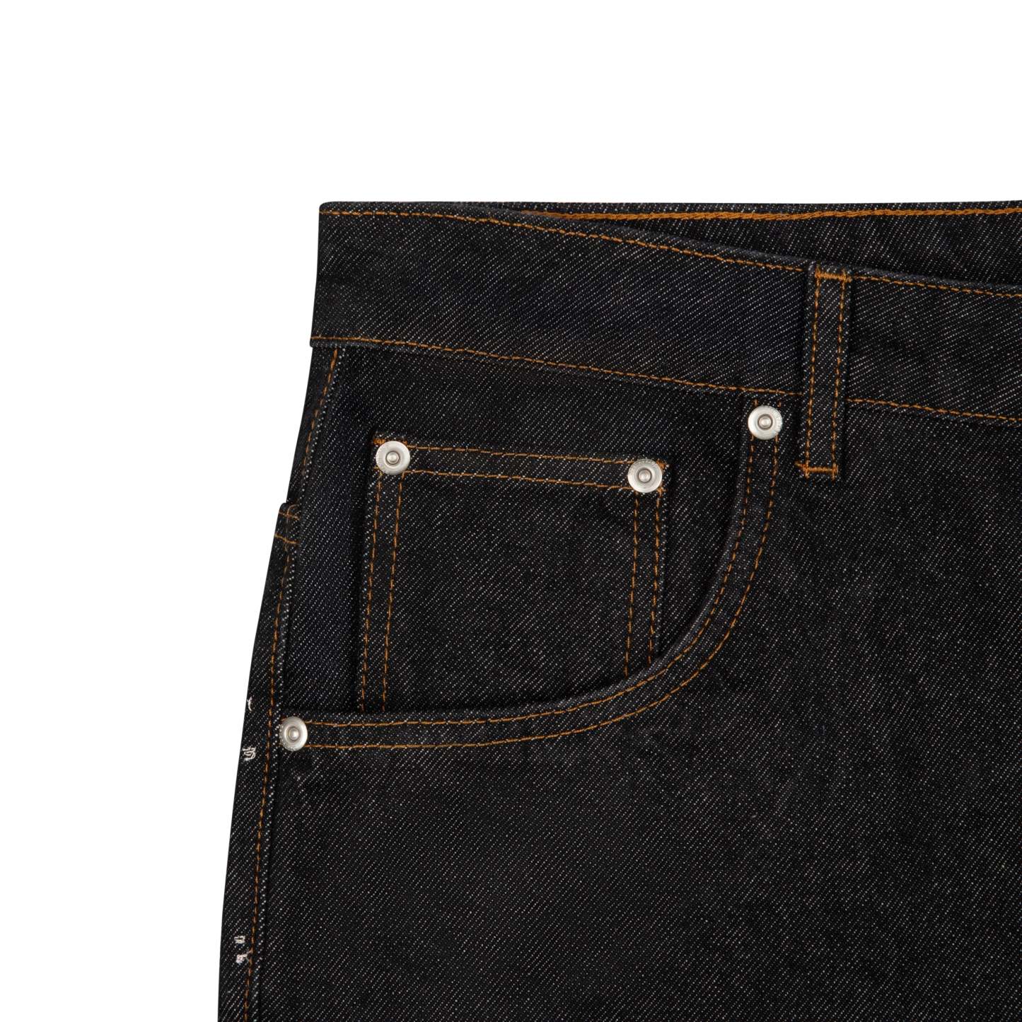 "sunset" black raw Denim-Coordom