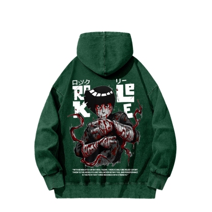Naruto Unisex Washed Hoodie 2602007535-Coordom