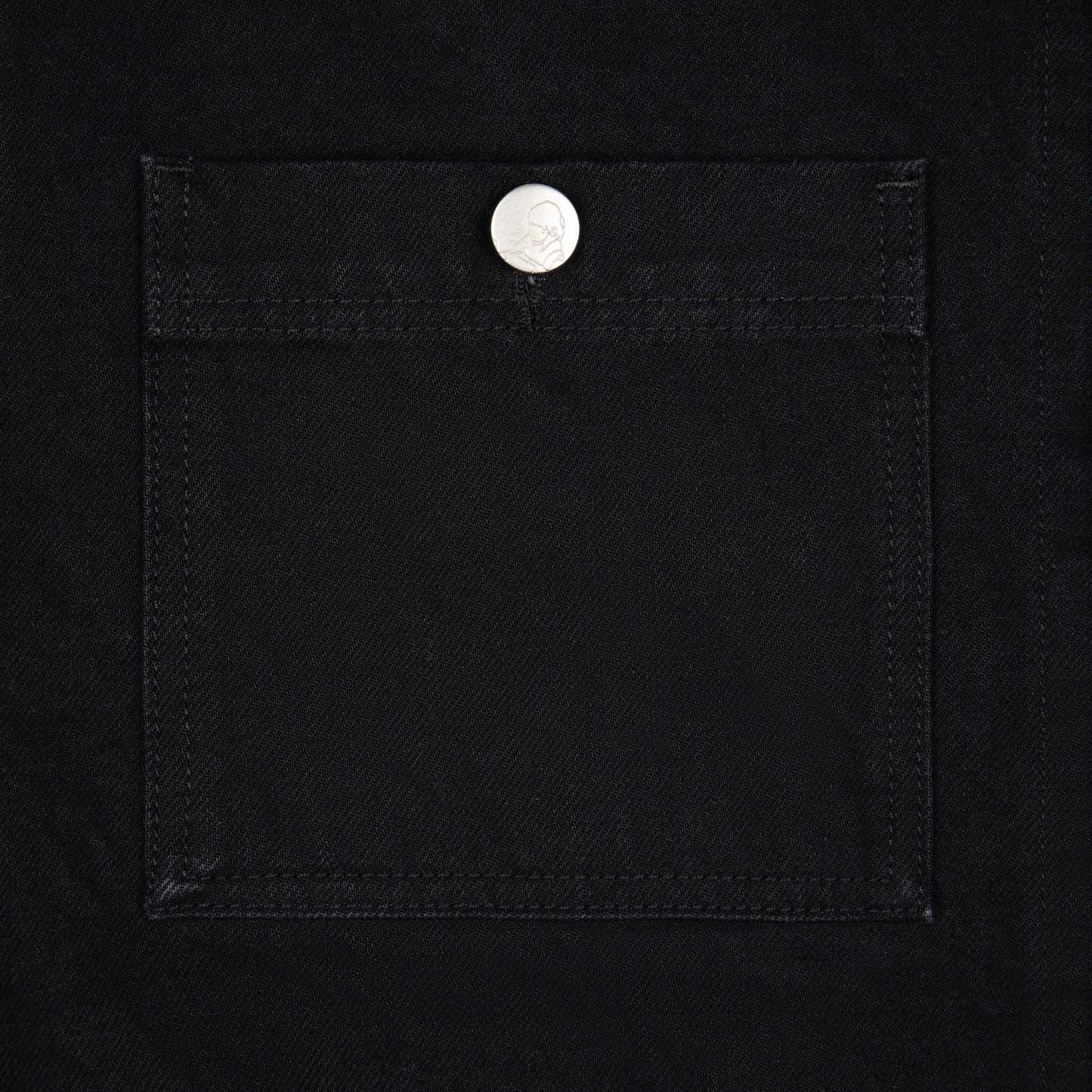 "yakuza" denim Jacket black-Coordom