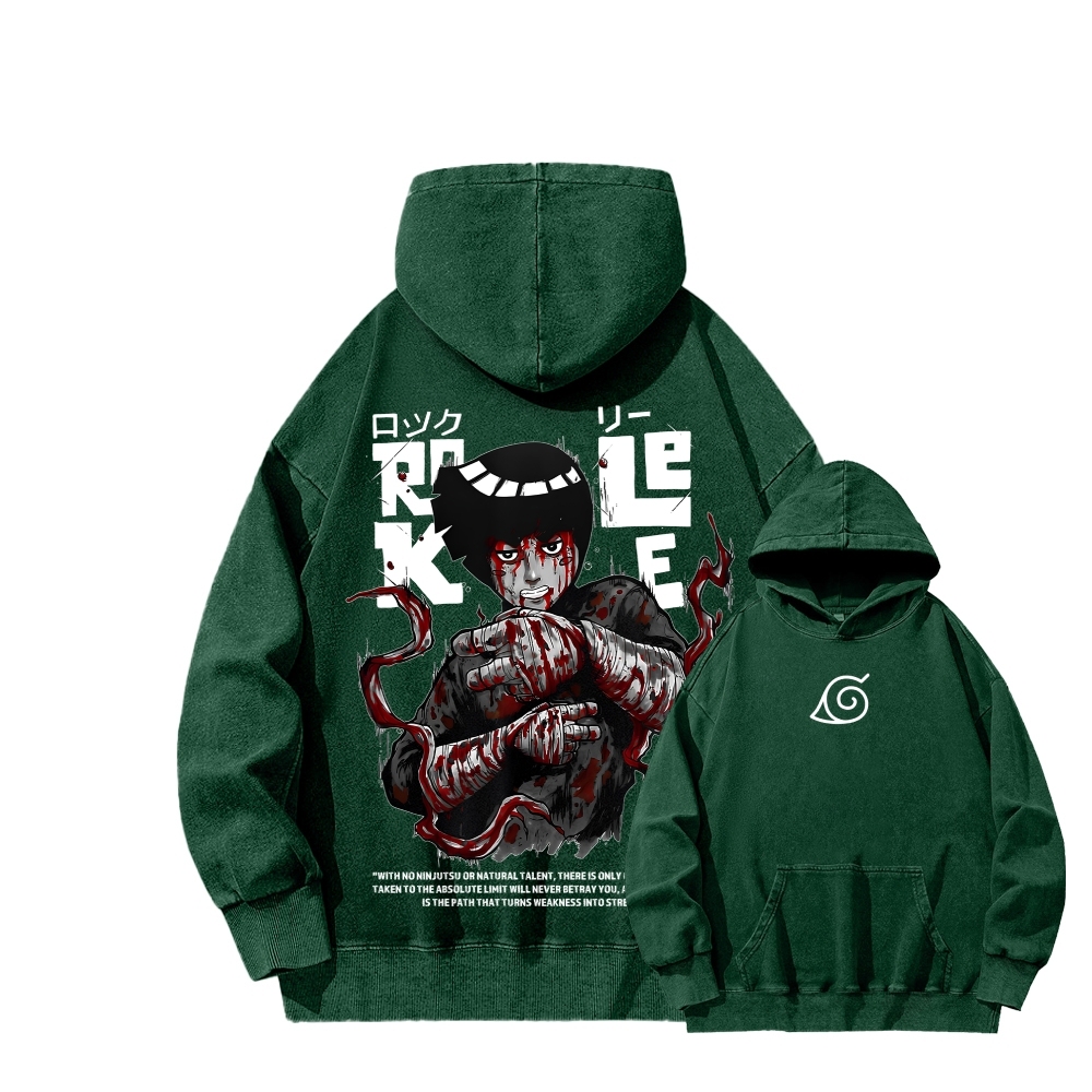 Naruto Unisex Washed Hoodie 2602007535-Coordom