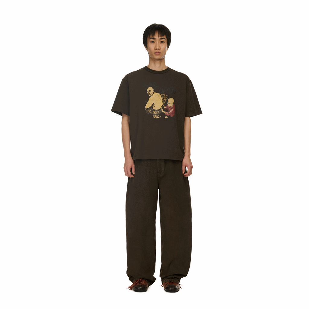 "yakuza" brown washed Denim-Coordom