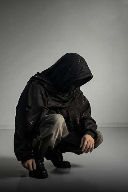 THE NIGHTKRAWLER BAGGY HOODIE-Coordom