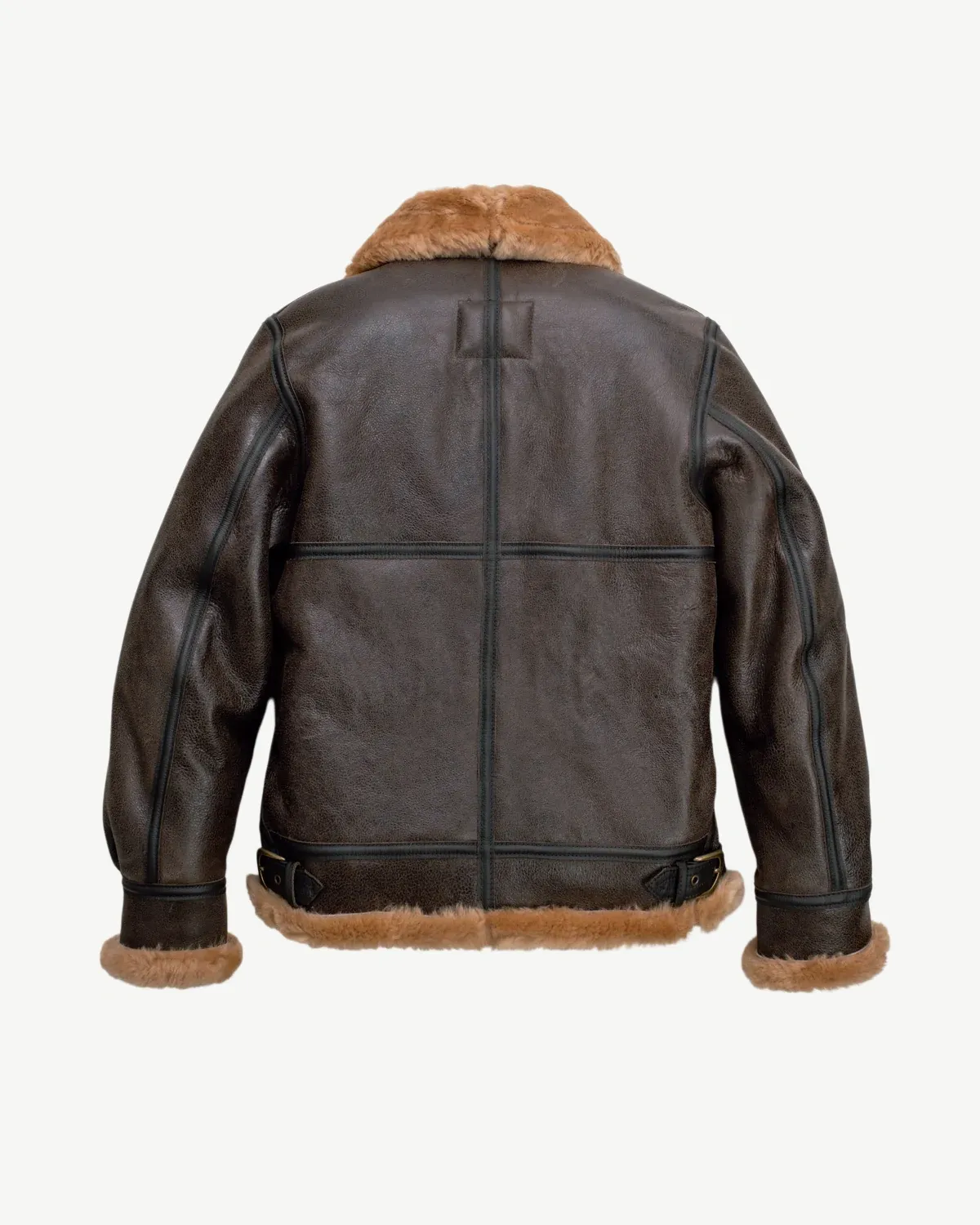 CLASSIC SHEEPSKIN BOMBER JACKET-Coordom