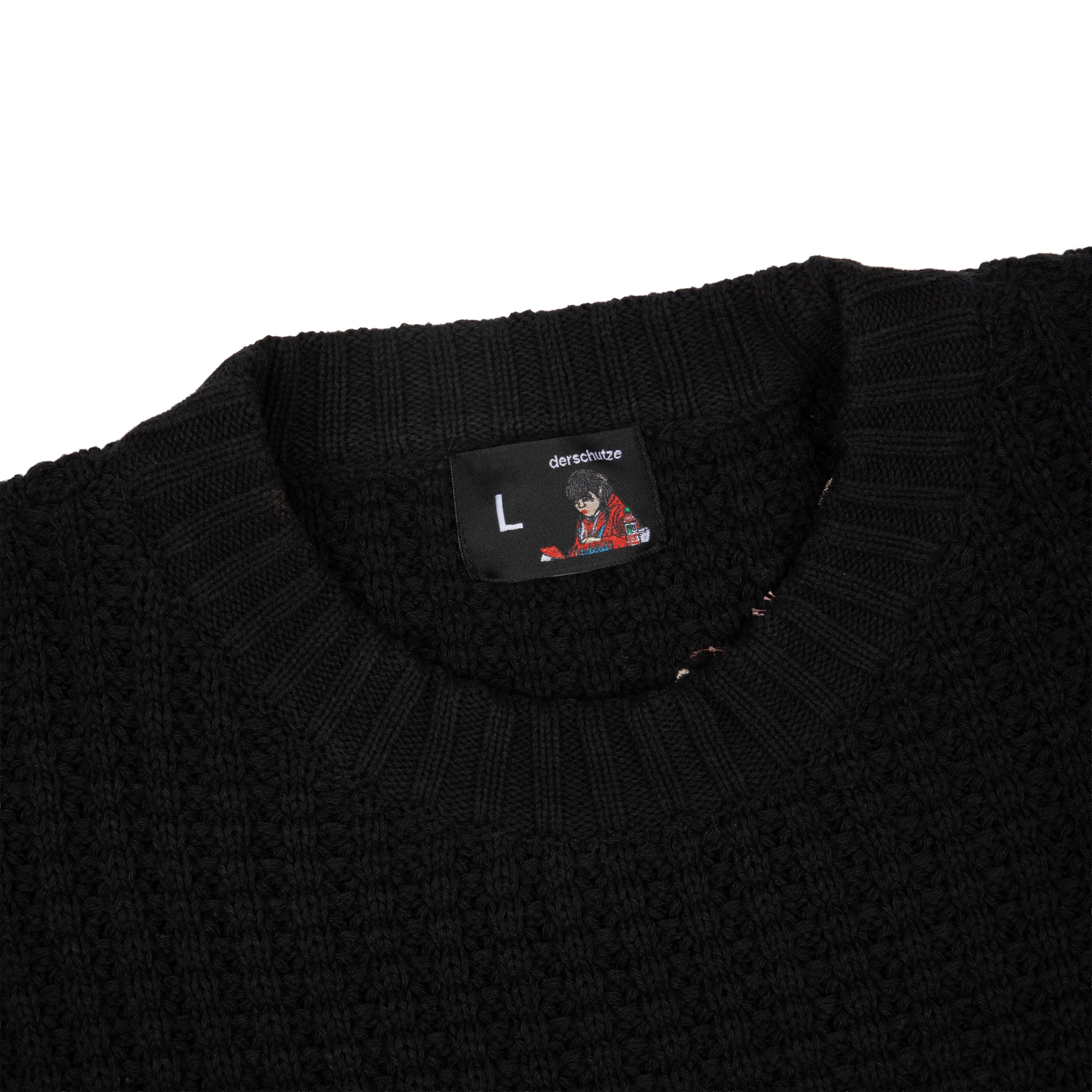 "yakuza v3" Knit black-Coordom