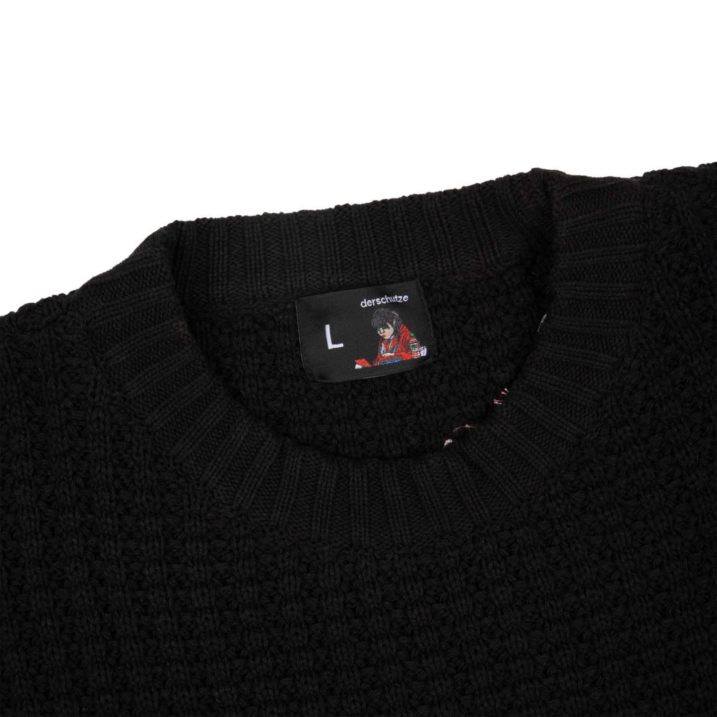 "yakuza v3" Knit black-Coordom