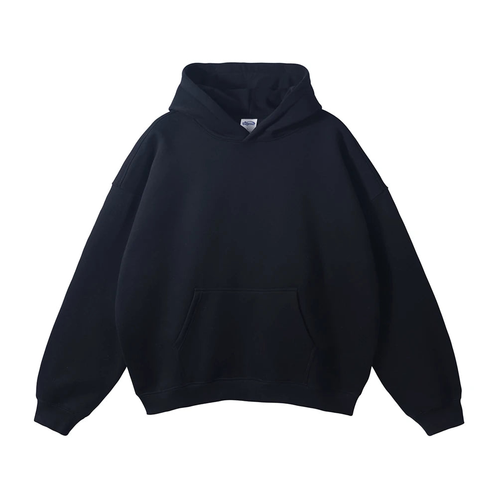 Cortez Blank Hoodie|Streetwear Oversized Vintage Casual Wear-Coordom