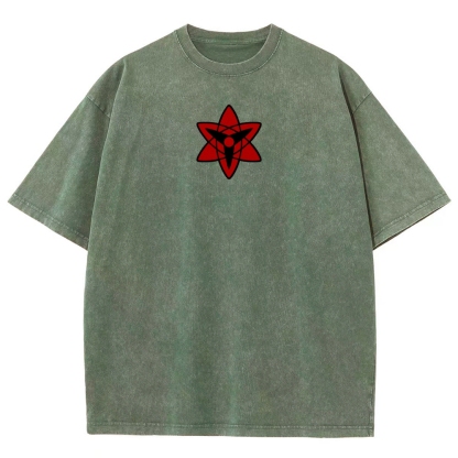 Naruto Unisex Fit Washed T-Shirt 2508017121-Coordom