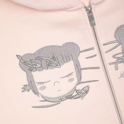 "koi" Zip Up pink-Coordom