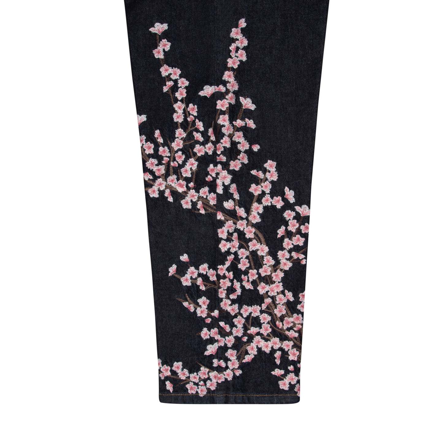 Blossom V3 Indigo Raw Denim Jeans | Vintage Streetwear Baggy Pants-Coordom