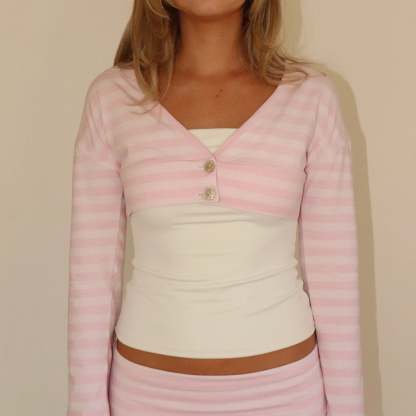 Iris Bubblegum Set-Coordom