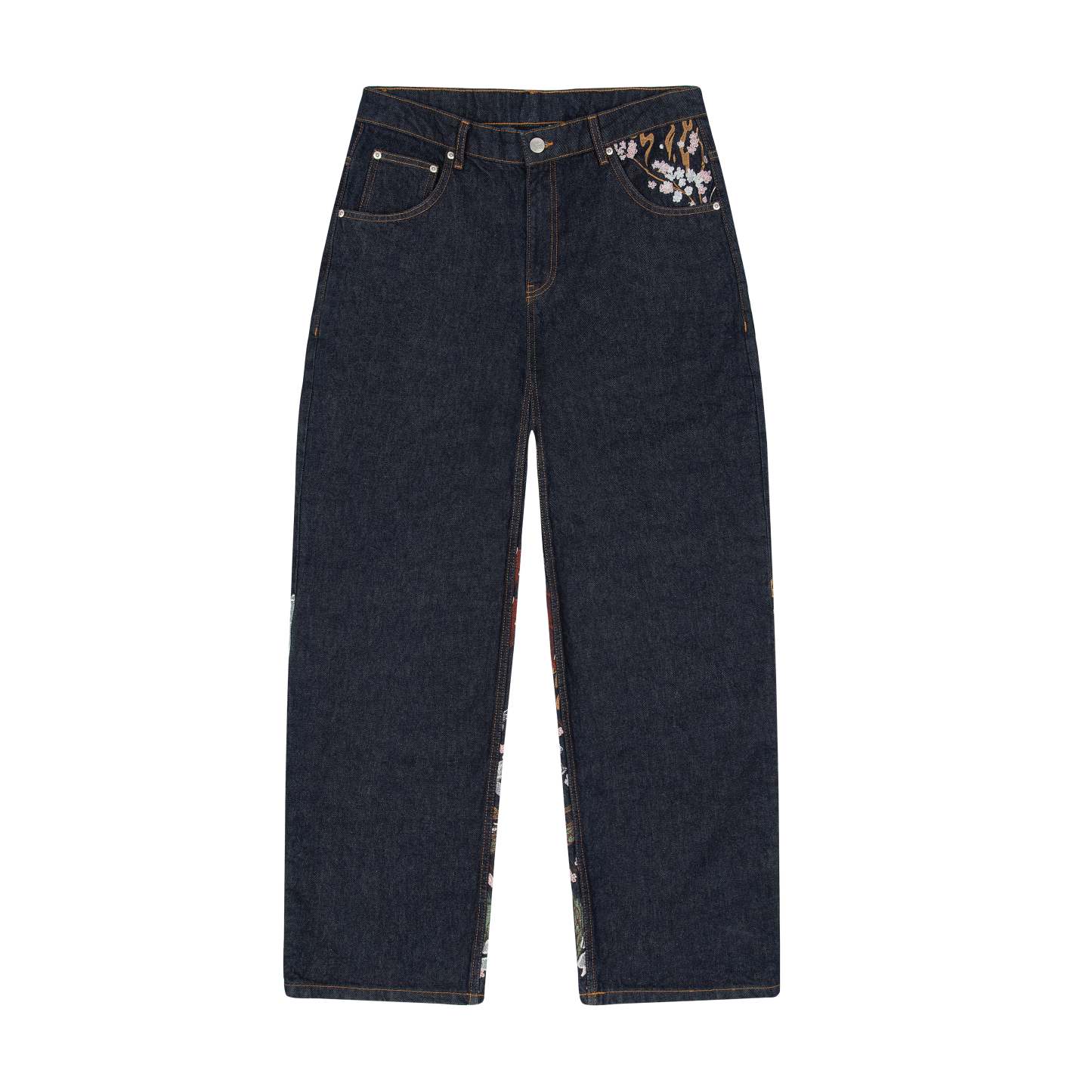 "yakuza" raw Denim blue-Coordom