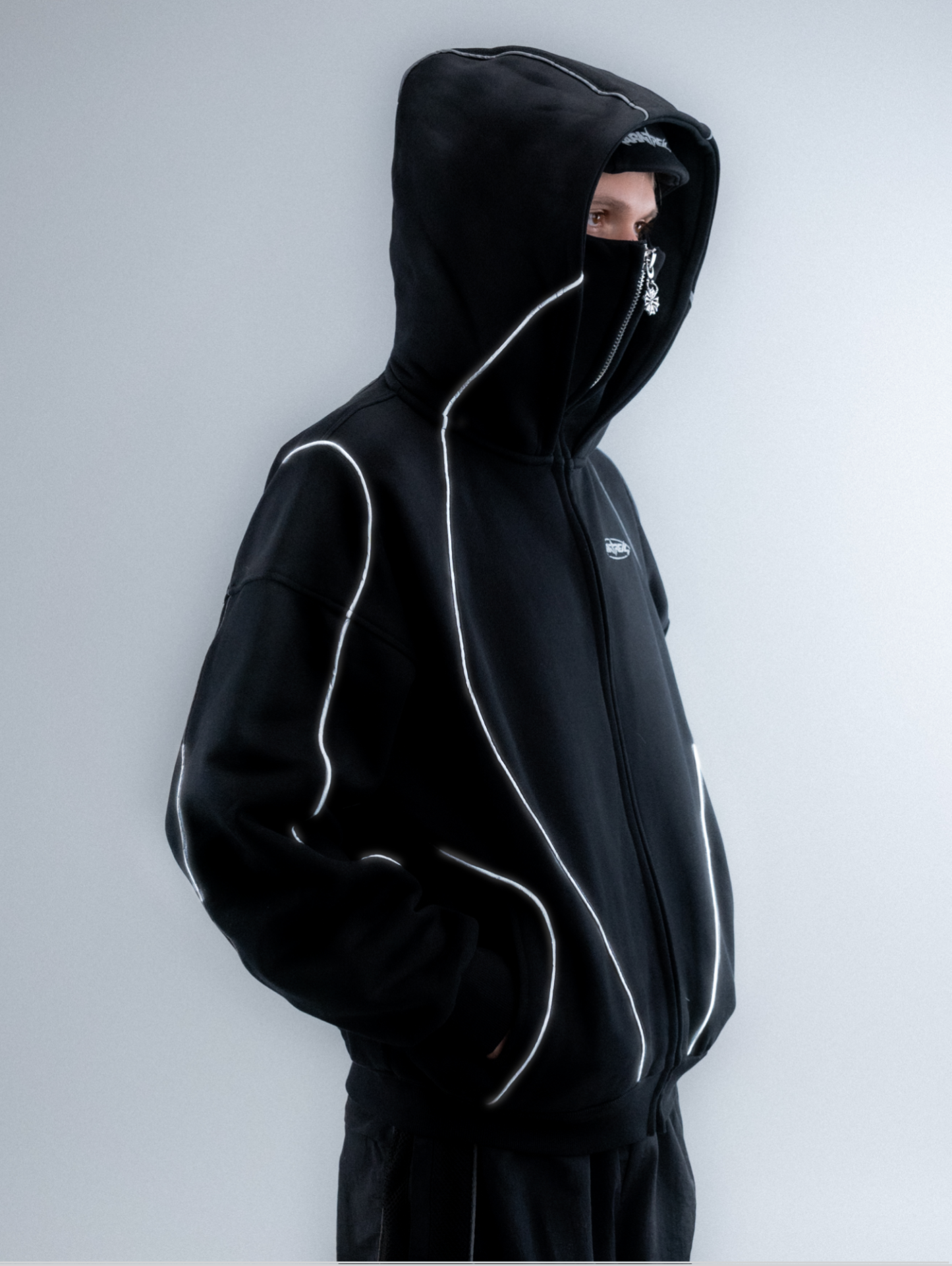 Black-out Phantom Hoodie-Coordom