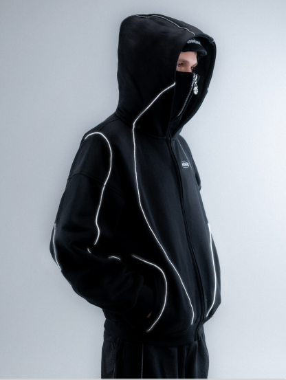 Black-out Phantom Hoodie-Coordom