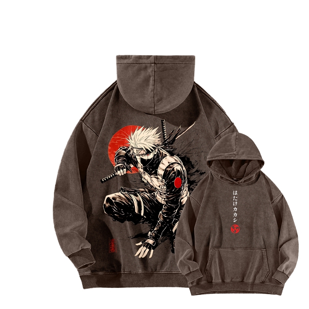 Naruto Unisex Washed Hoodie 2511024516-Coordom