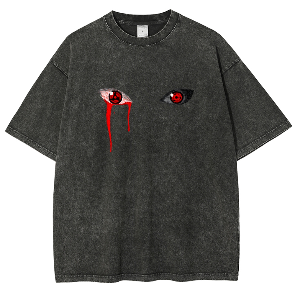 Naruto Unisex Fit Washed T-Shirt 2502003554-Coordom