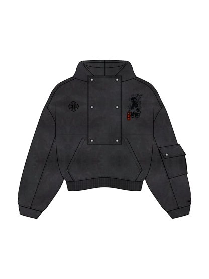 Flame Hoodie-Coordom