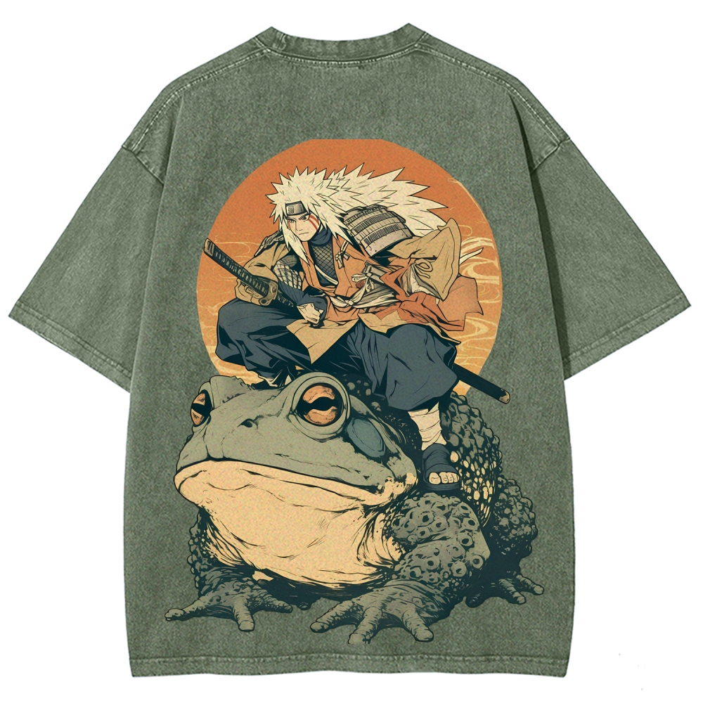 Naturo Unisex Fit Washed T-Shirt 2507024176-Coordom