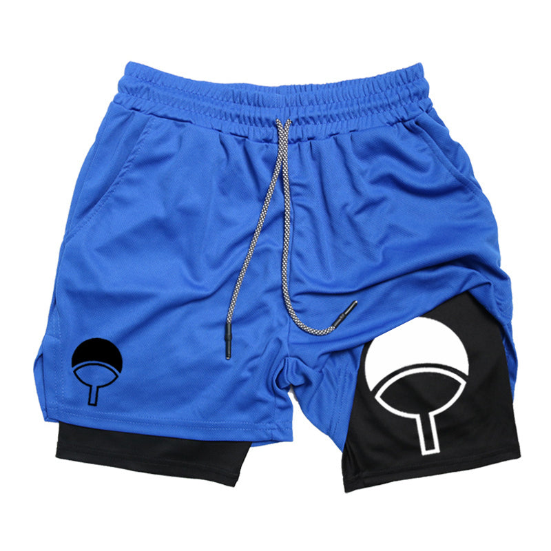 Uchiha Gym Shorts-Coordom