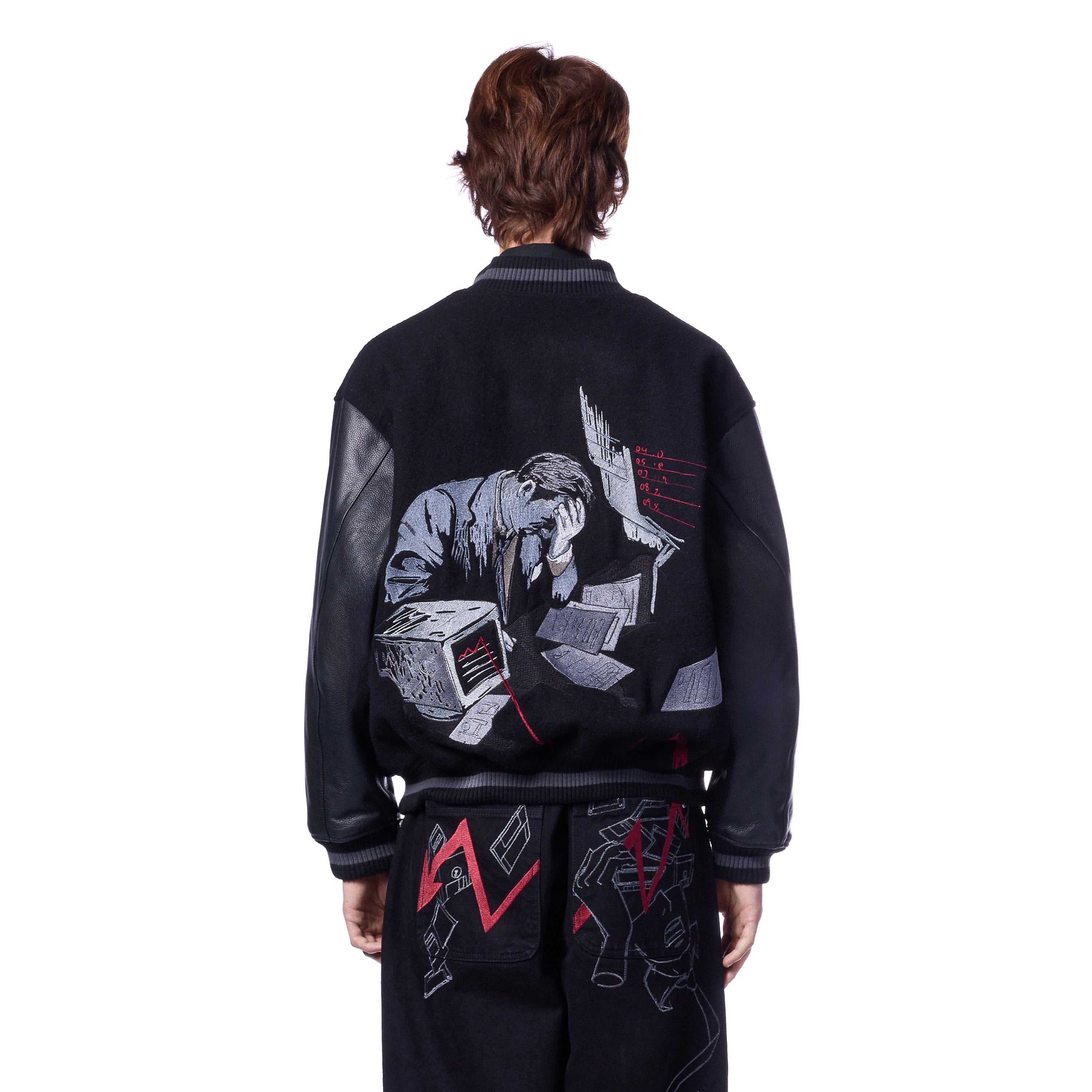 "wall street" varsity Jacket-Coordom