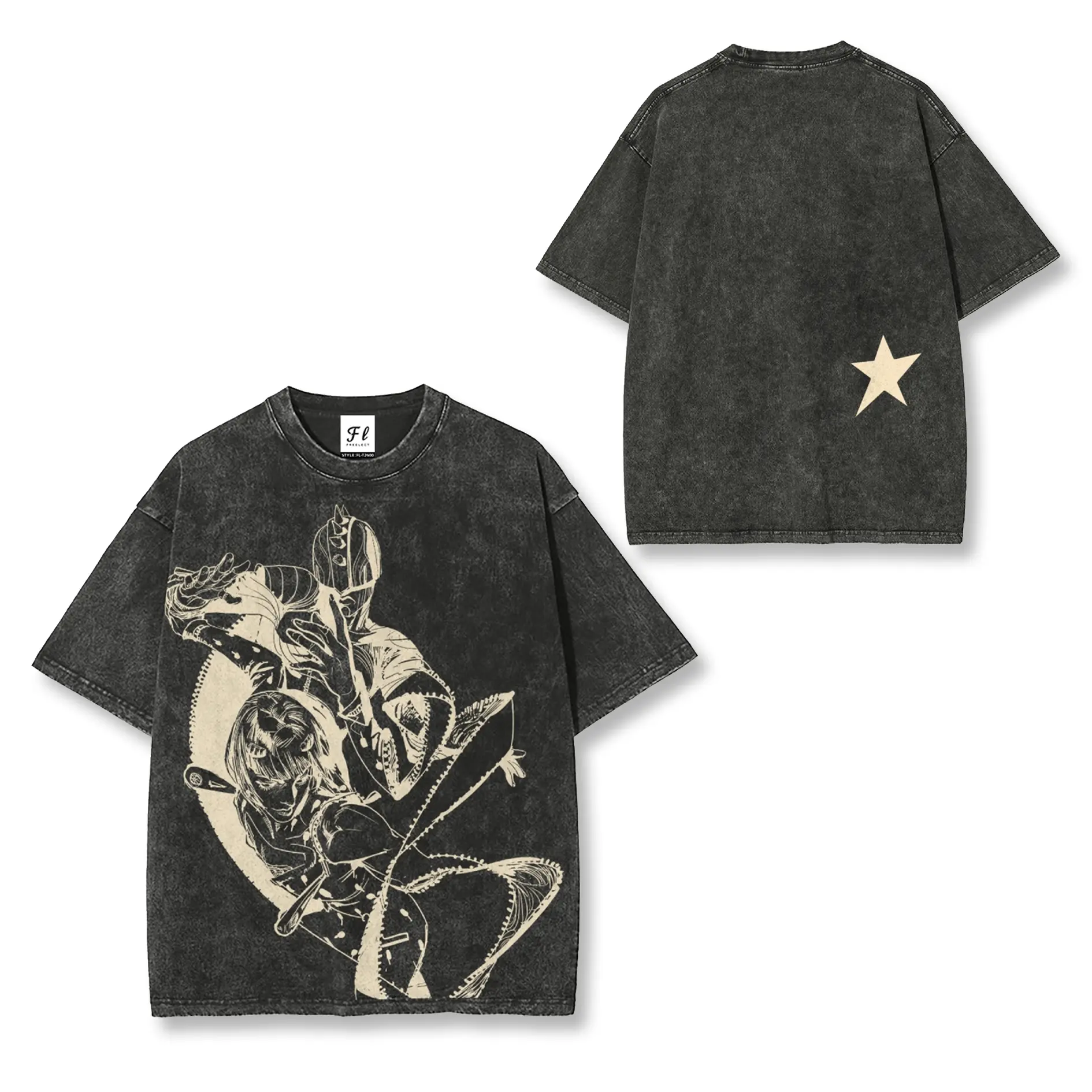 Bruno Bucciarati Sticky Fingers T-shirt-Coordom