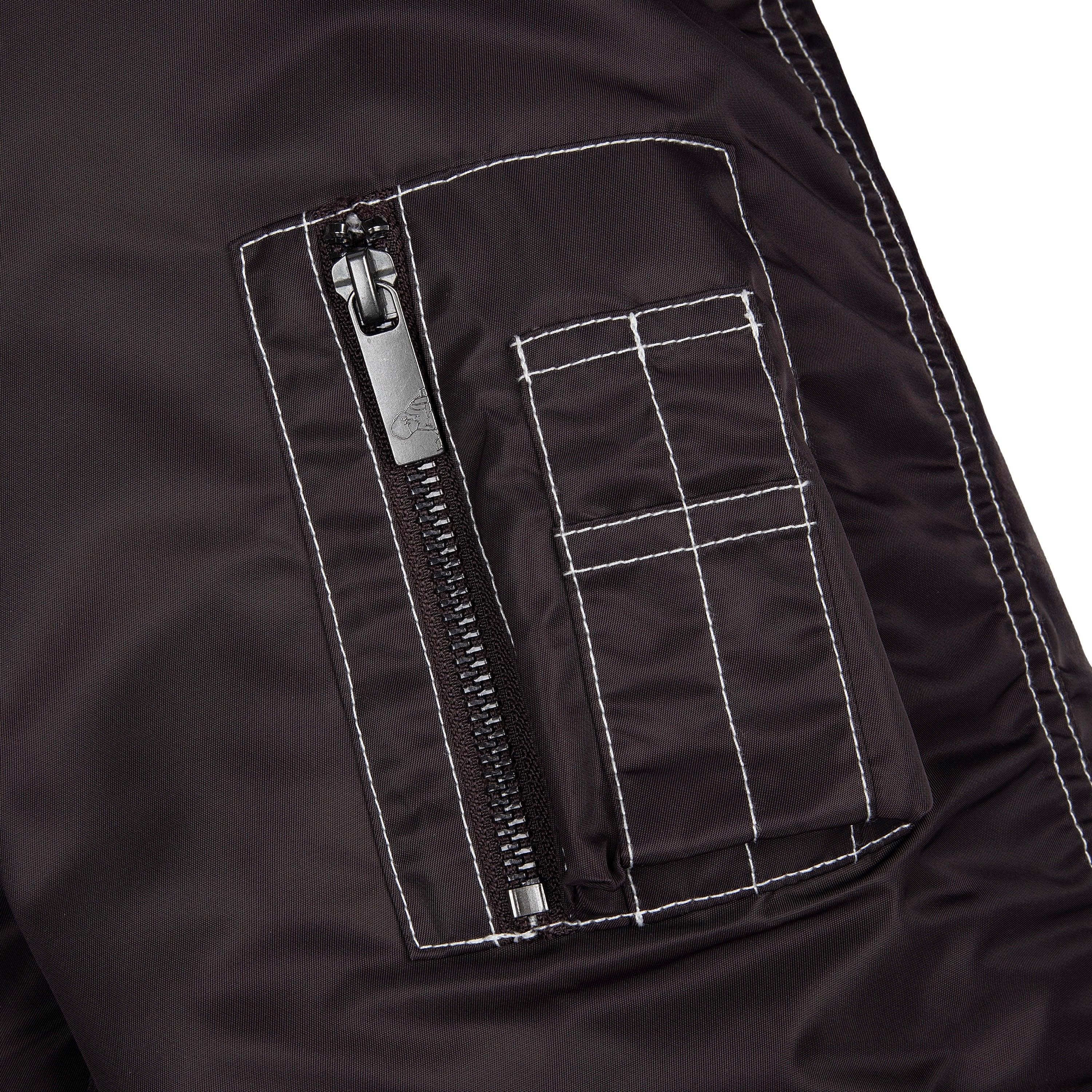 "yakuza v2" bomber Jacket deep plum-Coordom