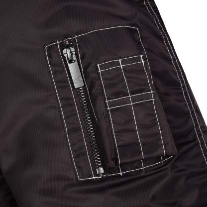 "yakuza v2" bomber Jacket deep plum-Coordom