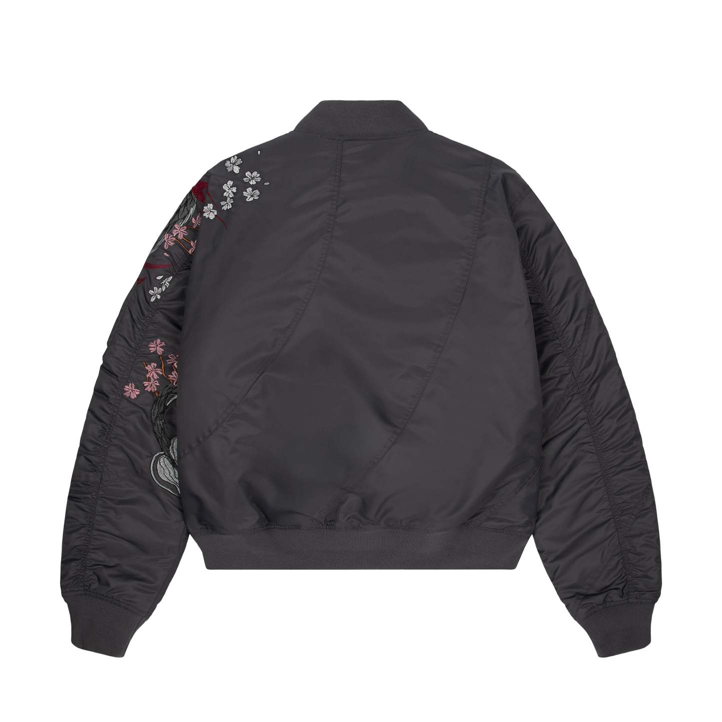 "yakuza v2" bomber Jacket dark grey-Coordom