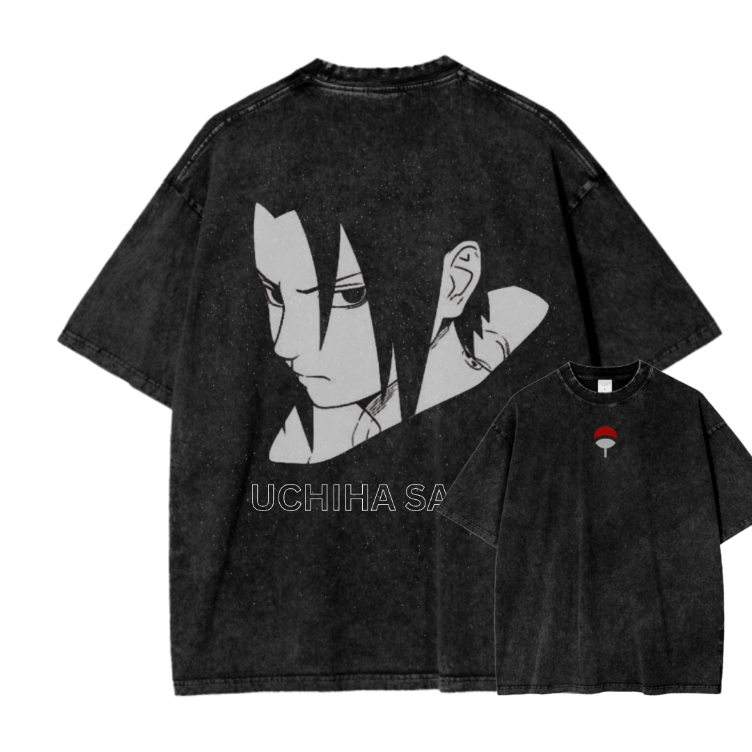 SASUKE IV STREETWEAR WASH TEE-Coordom