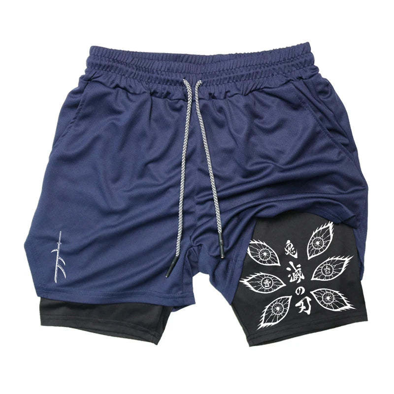 Kokushibo Gym Shorts-Coordom