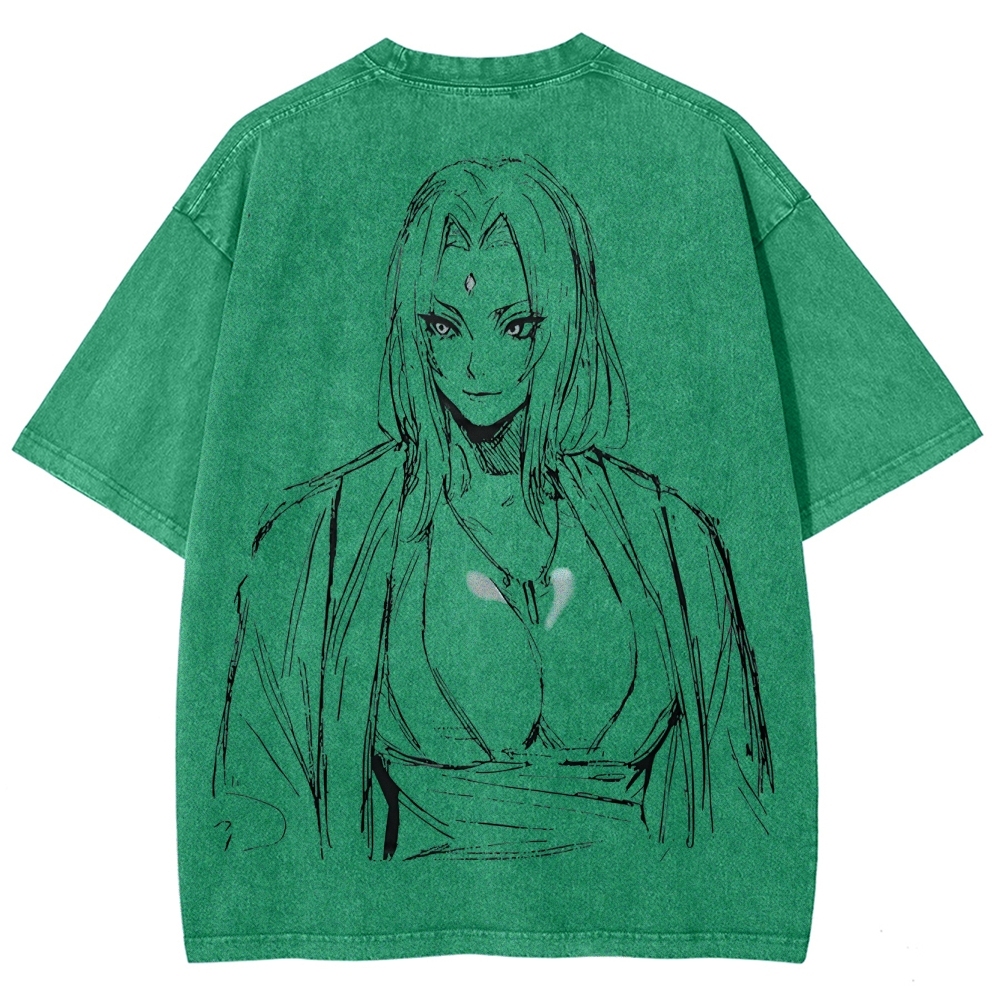 Naruto Unisex Fit Washed T-Shirt 2504009774-Coordom