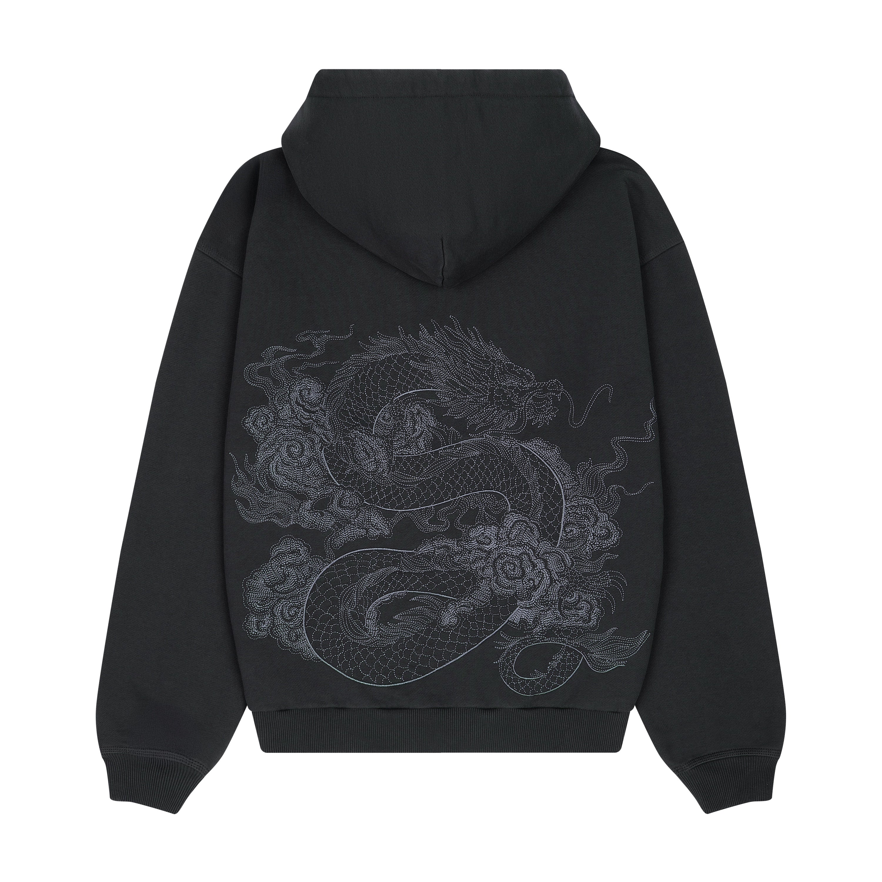 "yakuza v2" Zip Up grey-Coordom