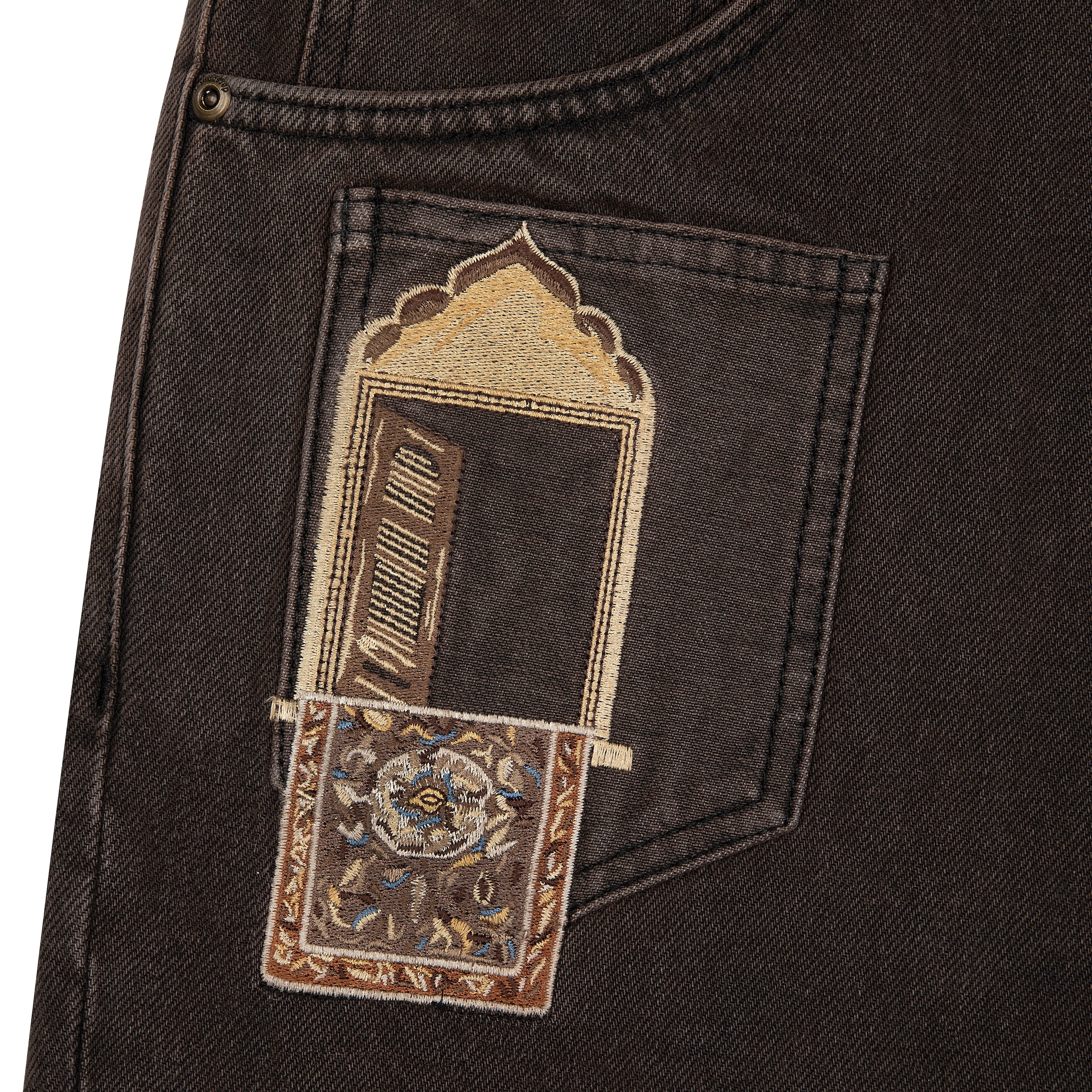 "yasmin v4" brown Denim-Coordom