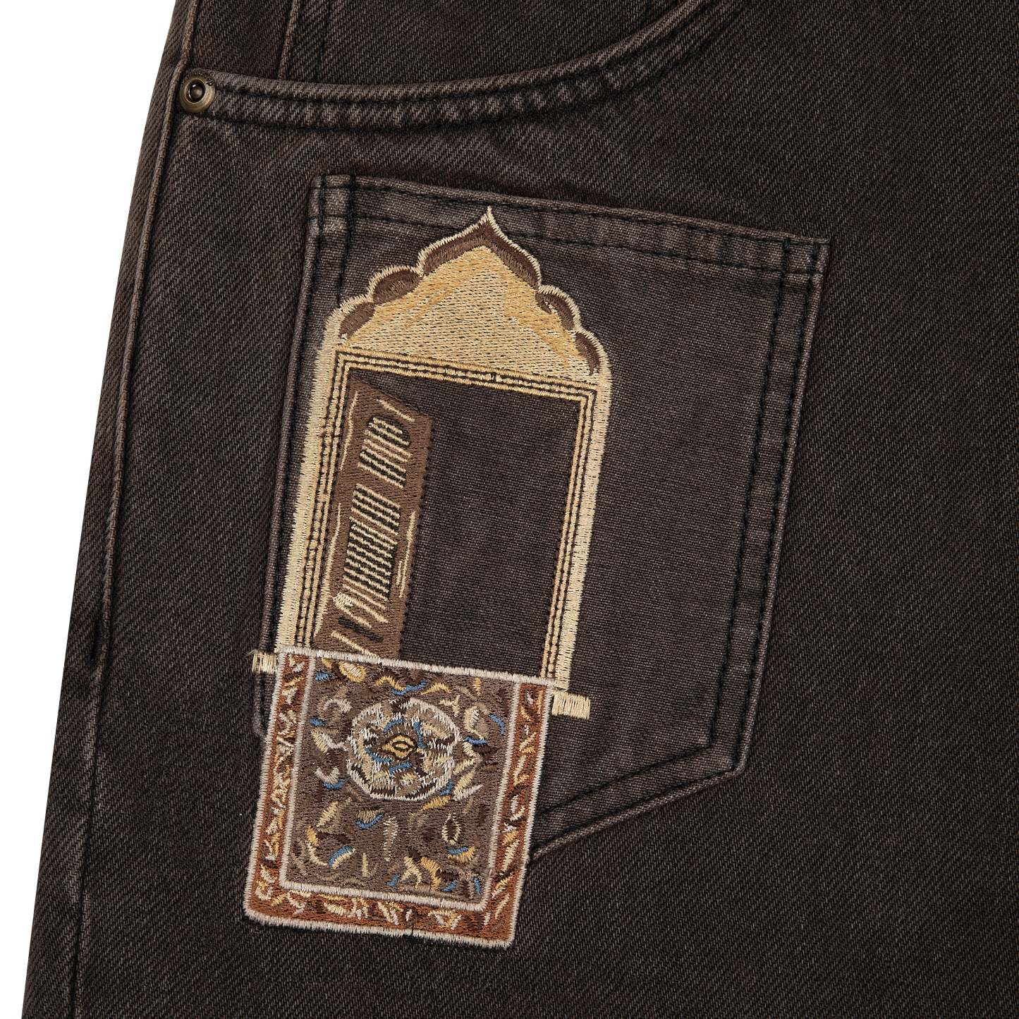 "yasmin v4" brown Denim-Coordom