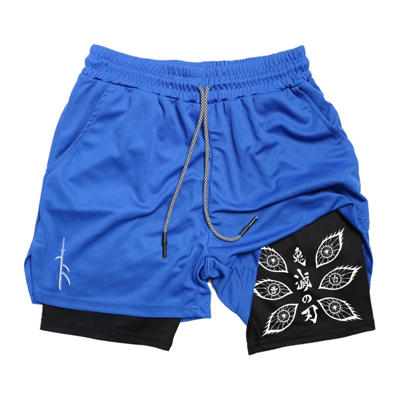 Kokushibo Gym Shorts-Coordom