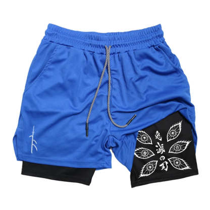 Kokushibo Gym Shorts-Coordom