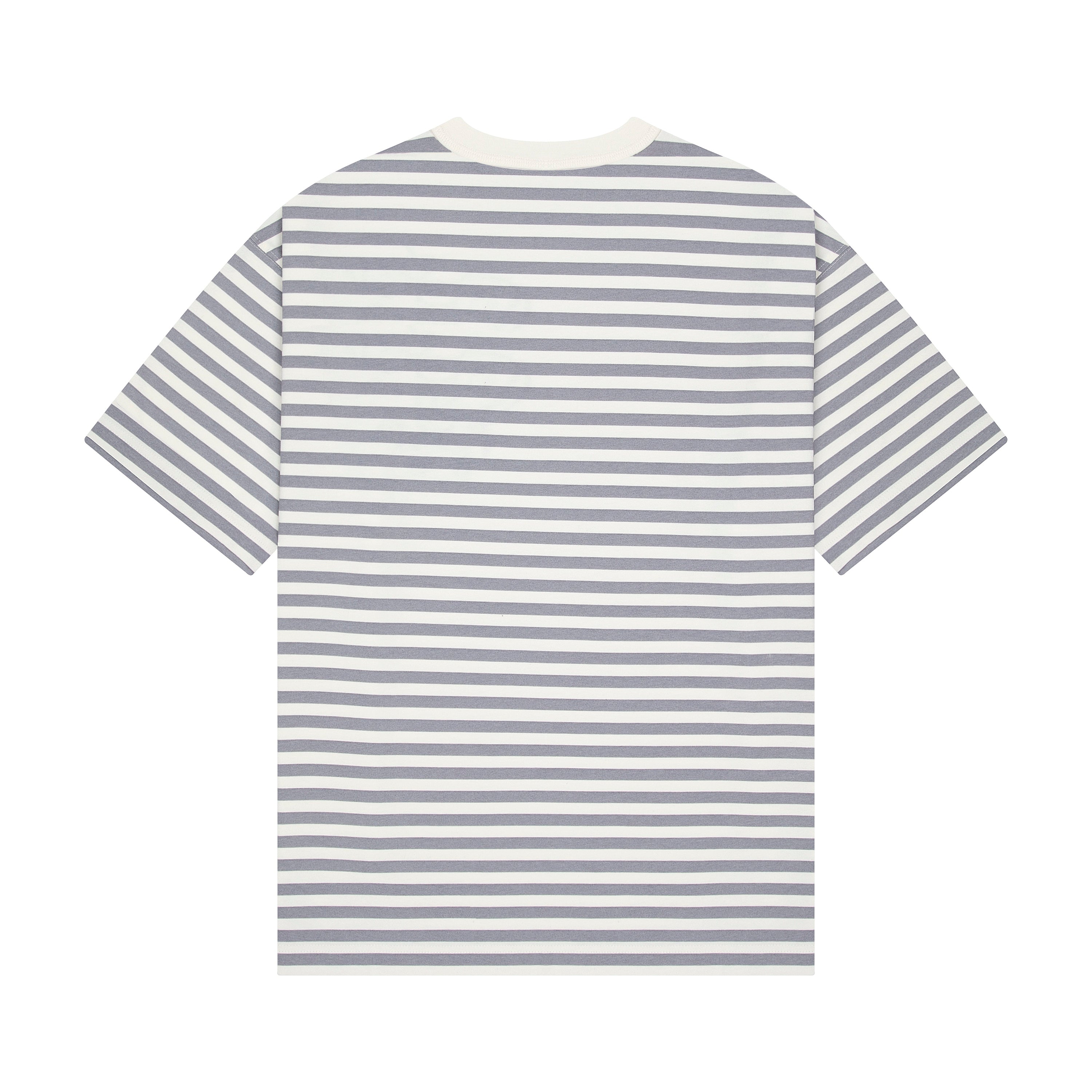 "koi" T Shirt grey striped-Coordom