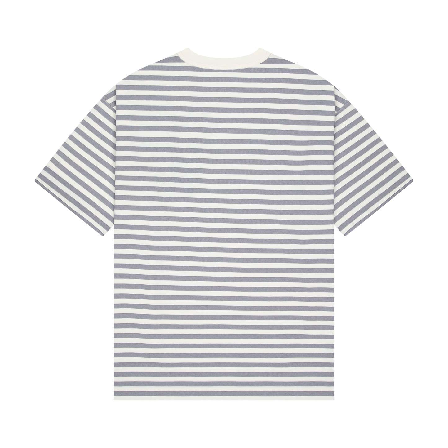 "koi" T Shirt grey striped-Coordom