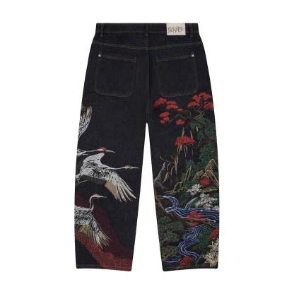 "kyoto" indigo raw Denim-Coordom