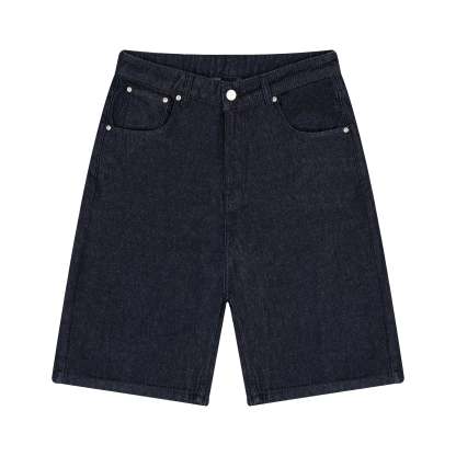 "whales v2" Jorts dark indigo-Coordom