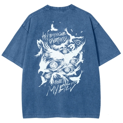 Naruto Unisex Fit Washed T-Shirt-Coordom
