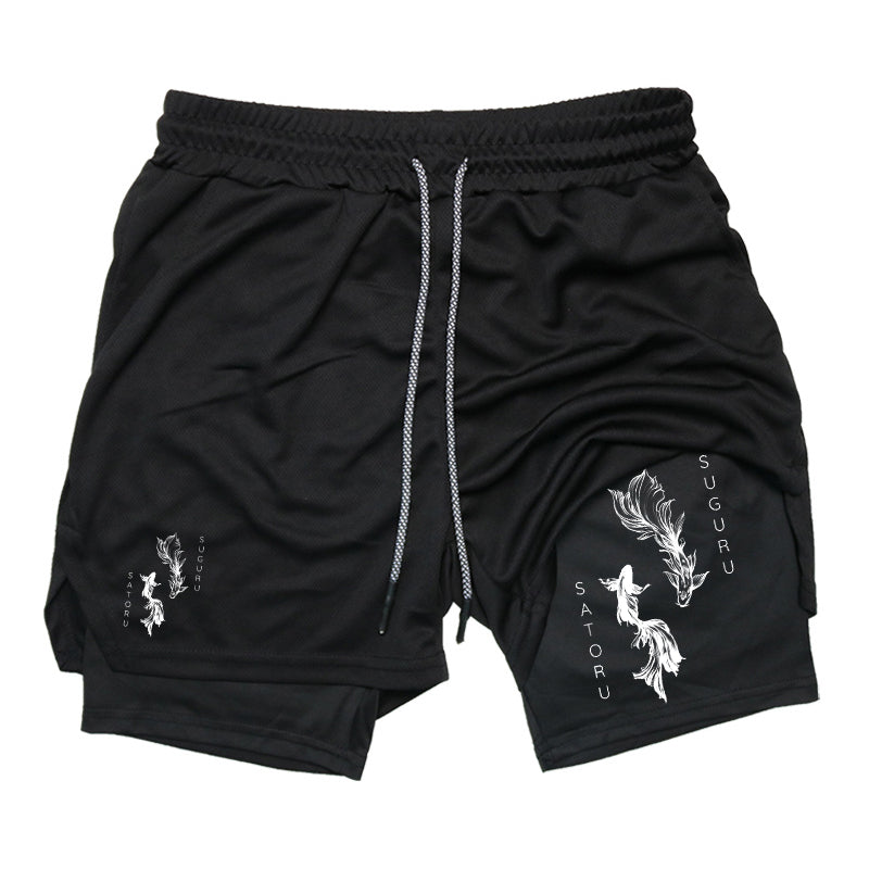 Geto x Gojo Gym Shorts-Coordom