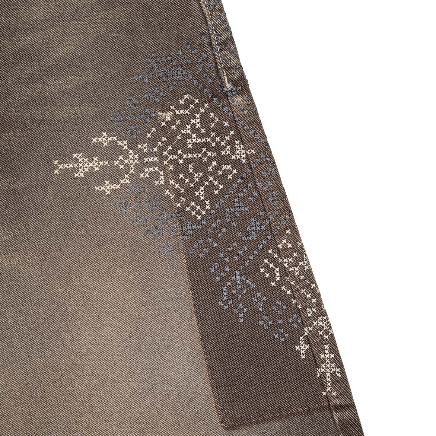  brown washed Denim-Coordom