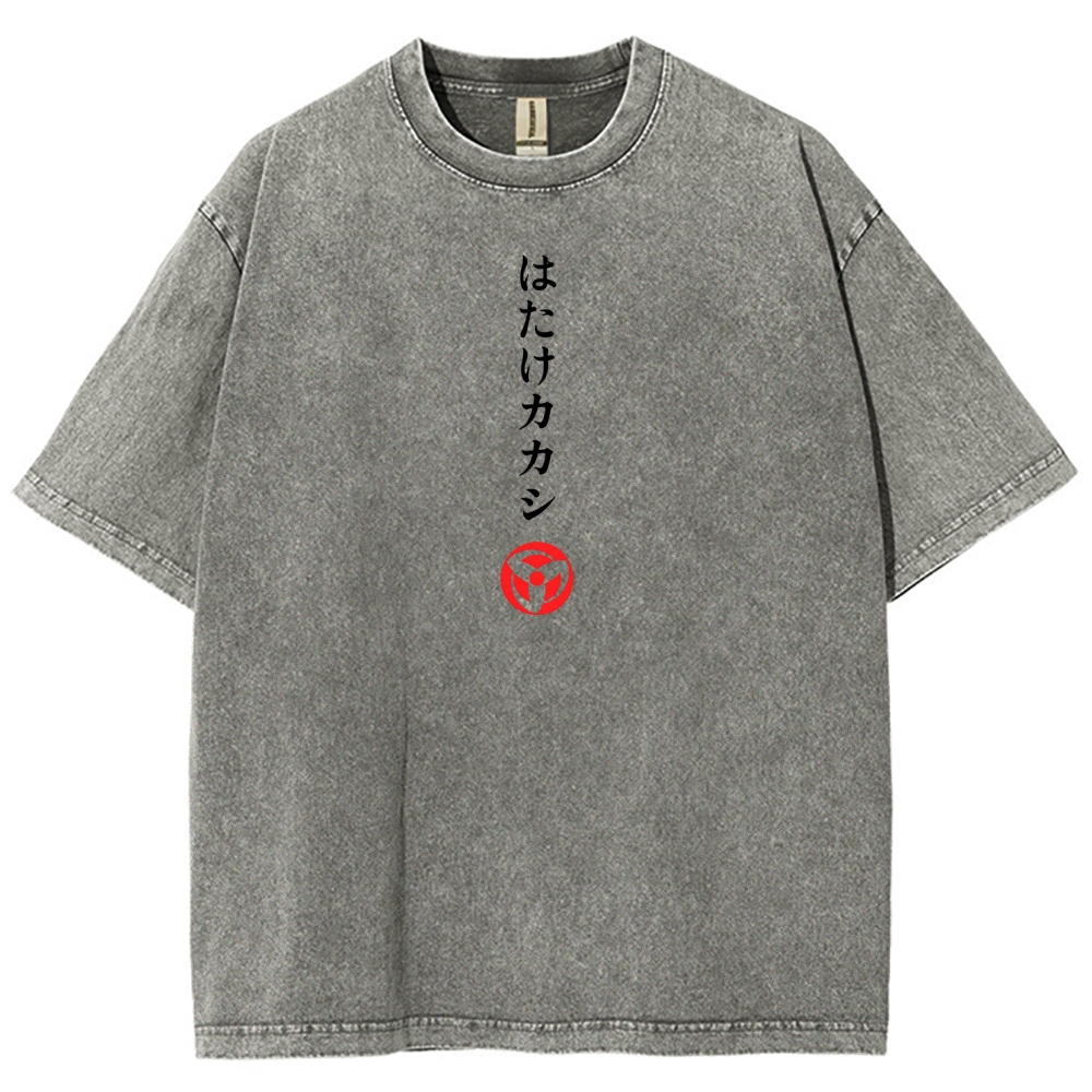 Naruto Unisex Fit Washed T-Shirt 2511024505-Coordom