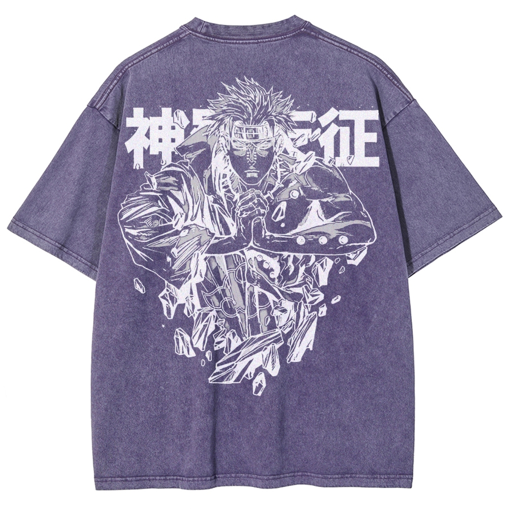 Naruto Unisex Fit Washed T-Shirt 2502003593-Coordom