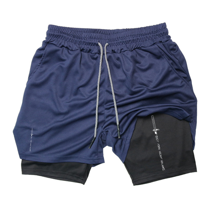 Rengoku Gym Shorts-Coordom